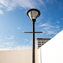 2 sac de support en fer pour lampadaire extérieur à bras croisé et échelle&nbsp;FIND-PH0061-76P