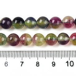 Chapelets de perles en jade blanc naturel teinté&nbsp;G-T138-8mm-210-26