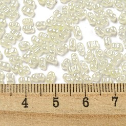 Perles de graine de verre Ceylon&nbsp;SEED-K009-02B-38
