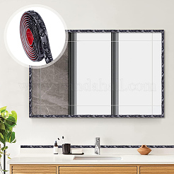 PVC selbstklebende flexible Formleiste&nbsp;AJEW-WH0752-492B