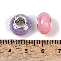 Perle europee in resina opaca&nbsp;RESI-C059-01G