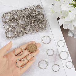120 Stück 2 Stile geteilte Eisen-Schlüsselanhänger&nbsp;FIND-SC0013-32P
