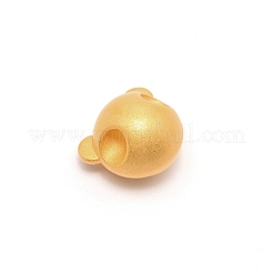 Gefrostete Legierungsperlen&nbsp;PALLOY-WH0094-09