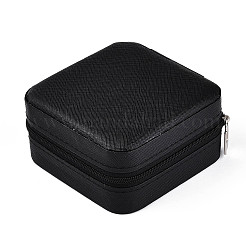 Quadratische Schmuckset-Box aus PU-Leder&nbsp;PAAG-PW0012-05D