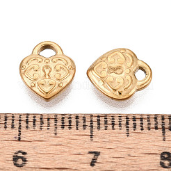 Herzanhänger aus 304 Edelstahl&nbsp;STAS-T072-49G