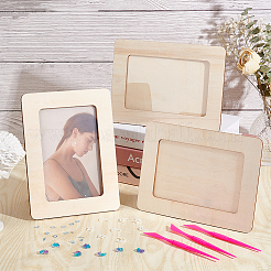 DIY-Set zum Basteln eines Pailletten-Fotorahmens mit Mond und Sternen&nbsp;DIY-OC0010-20