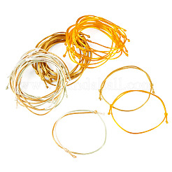 30 pièce de fil de nylon bicolore pour la confection de bracelets&nbsp;BJEW-TAC0070