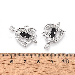 Legierung rhinestone-anhänger&nbsp;FIND-N012-02P