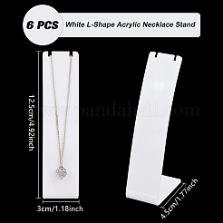 Acryl Halskette zeigt&nbsp;NDIS-FG0001-01