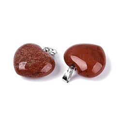 Ciondoli diaspro rosso naturale&nbsp;G-N362-05P-12