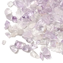 Natürlichen Amethyst Chip-Perlen&nbsp;G-O103-10