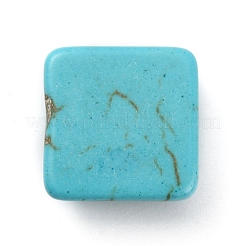 Cabochons turchese sintetico&nbsp;TURQ-WH0001-03D