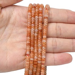 Colliers de perles heishi en aventurine rouge naturelle&nbsp;G-A299-A02-01