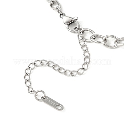 Collares de cadena tipo cable de acero inoxidable 304&nbsp;NJEW-JN05577