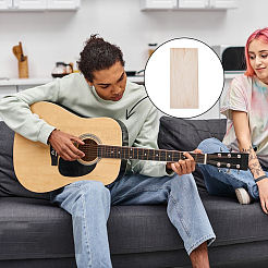 Unbehandelter Gitarrenkopf aus Holz&nbsp;DIY-WH0816-081