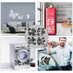 4pcs 4 Arten Haustier wasserdichte selbstklebende Autoaufkleber&nbsp;DIY-WH0308-225A-097
