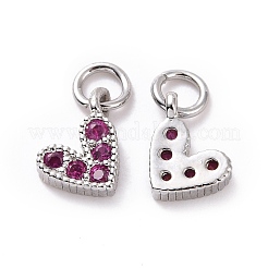 Breloques en laiton avec zircone cubique de micro pave&nbsp;LS-RB-I078-66P-01-NR