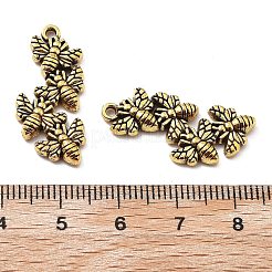 Tibetischer stil Aluminium Anhänger & Charms&nbsp;ENAM-S022-03AG
