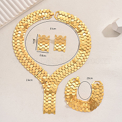 Sets aus breiten Eisenkettenarmbändern&nbsp;QH8288