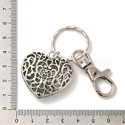 Regali di San Valentino in stile tibetano portachiavi cuore&nbsp;KEYC-JKC0009-25