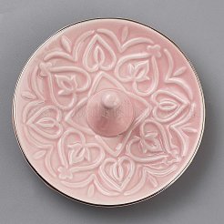Runde Schmuckschale aus Keramik&nbsp;AJEW-WH0665-01A