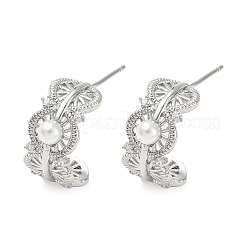 Pendientes de latón para mujer&nbsp;EJEW-A168-13P