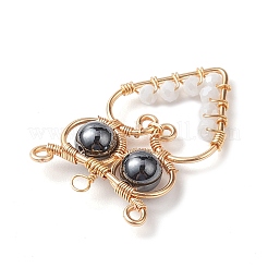 Pendentifs en verre&nbsp;PALLOY-JF02718-02