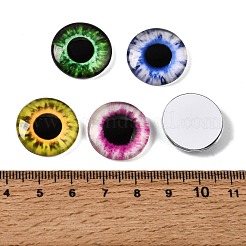 Cabujones de vidrio transparente impresos&nbsp;GL-CBAA22A-04