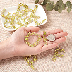 Glitzernde Strass-Aufnäher zum Aufbügeln&nbsp;DIY-CD0001-10A