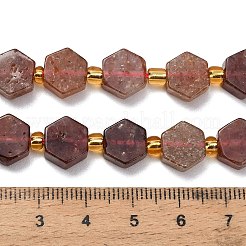 Natürlichen Erdbeere Quarzperlen Stränge&nbsp;G-F833-B01-01
