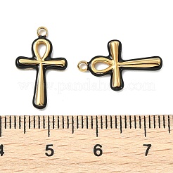 304 Edelstahl-Emaille-Anhänger&nbsp;STAS-T076-11G-05