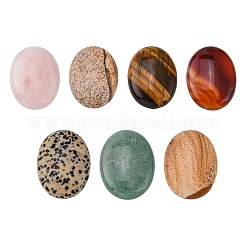 Cabochon in pietra misti naturali e sintetici&nbsp;G-H1596-40x30x8mm-M