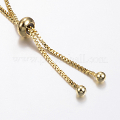 Verstellbare messing micro pave zirkonia bolo armbänder&nbsp;BJEW-F296-21G