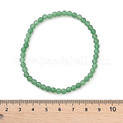 Bracelets naturels stretch aventurine perles vertes&nbsp;BJEW-D446-A-34