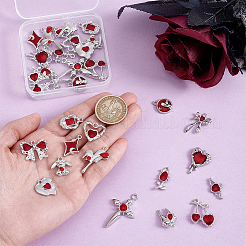 30 pièces 15 styles pendentifs en alliage&nbsp;FIND-PH0023-34