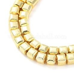 Fili di perline di ematite sintetica non magnetica elettrolitica&nbsp;G-U003-18B-02