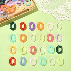 Anelli di collegamento acrilici 360pz 12 colori&nbsp;MACR-CJ0001-40