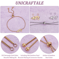 DIY-Set zur Herstellung von Glieder-Schiebearmbändern mit dem Wort „Mama“&nbsp;DIY-UN0003-70