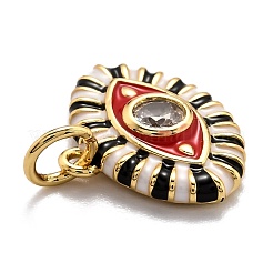 Pendentifs en laiton avec zircone cubique&nbsp;ZIRC-O044-03D-G