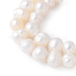 Brins de perles de culture d'eau douce naturelles&nbsp;PEAR-I007-07I-01A
