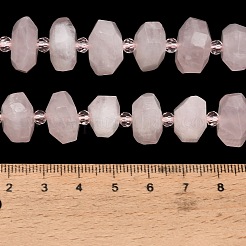 Natürlichen Rosenquarz Perlen Stränge&nbsp;GG-CBAC18C-A02-02