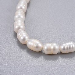 Natürliche Perlenperlen dehnen Armbänder aus&nbsp;BJEW-JB04265-01