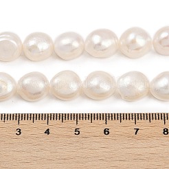 Fili di perle di perle d'acqua dolce coltivate naturali&nbsp;PEAR-P064-20M-02A