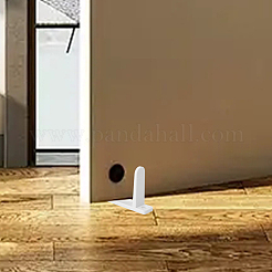 4 guide de sol pour porte de placard coulissante en plastique ABS&nbsp;FIND-WH0441-89B