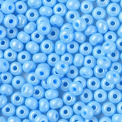 6/0 perline di semi di vetro opaco ceco&nbsp;SEED-N004-003D-20