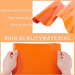 3 Rollen Rot & Gold & Orange Rot Wärmeübertragungs-Vinylrolle&nbsp;DIY-SZ0003-61