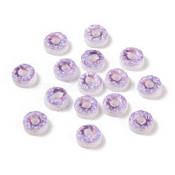 Cabochons décodés alimentaires imitation résine lumineuse&nbsp;RESI-K036-27D