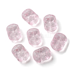 Perle di vetro trasparente&nbsp;GLAA-D007-01F