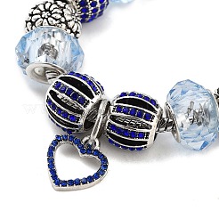 Europäische Armbänder aus Legierung im tibetischen Stil&nbsp;BJEW-M320-01AS
