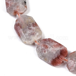 Natürliche sunstone Perlen Stränge&nbsp;G-B125-P14-01